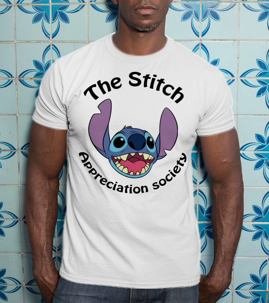 The Stitch Appreciation Society Lilo And Stitch Fandom Club Emblem T-Shirt
