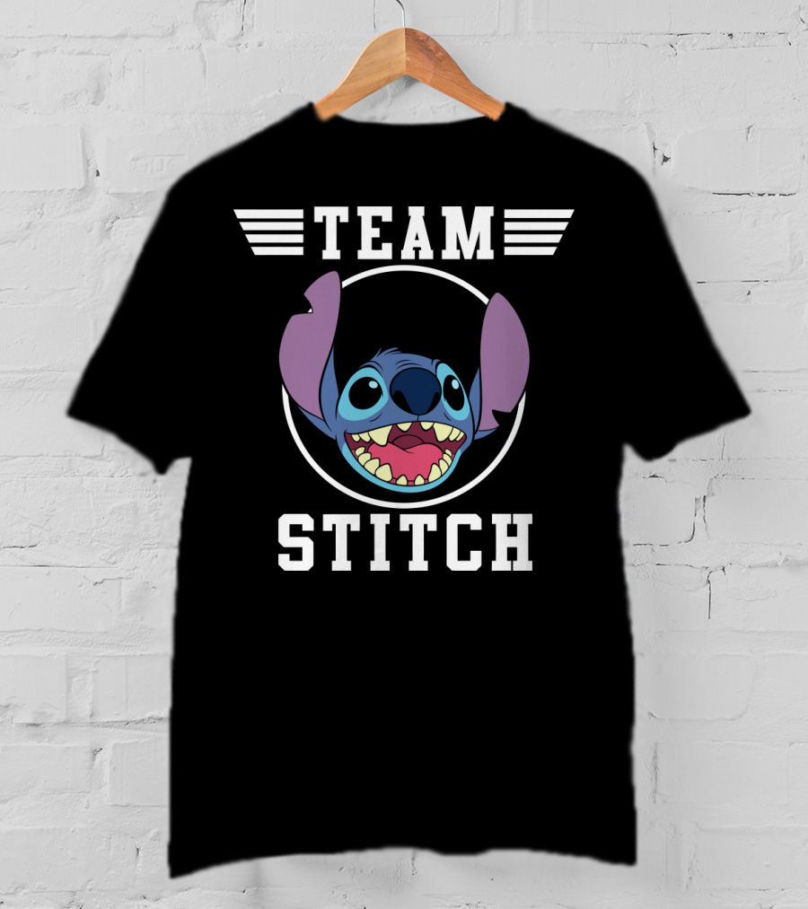 Lilo And Stitch Team Stitch Featuring Iconic Character T-Shirt