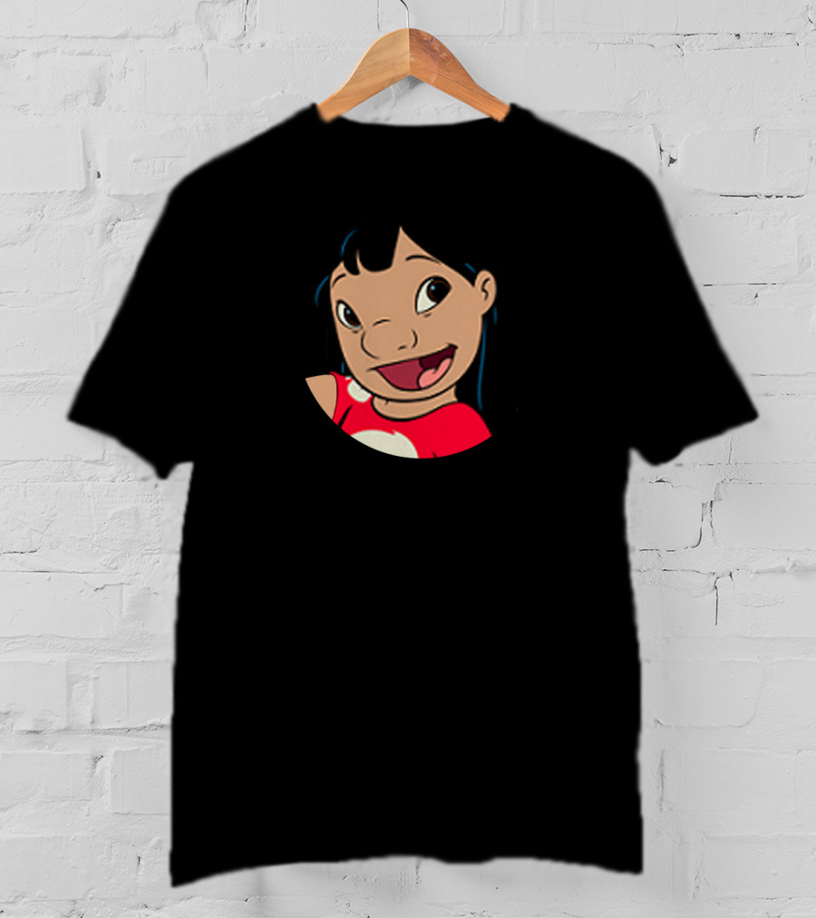 WWLD What Would Lilo Do Varsity Sports Logo Stitch T-Shirt