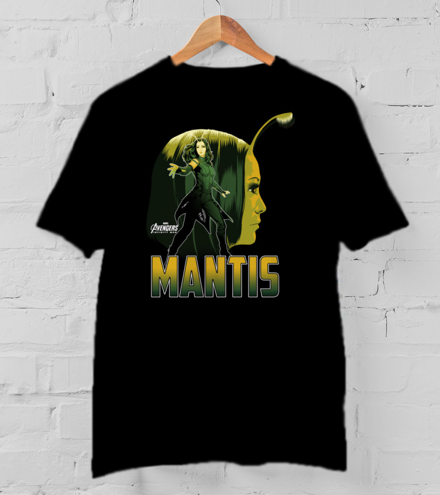 Avengers Infinity War Marvel Mantis Profile T-Shirt