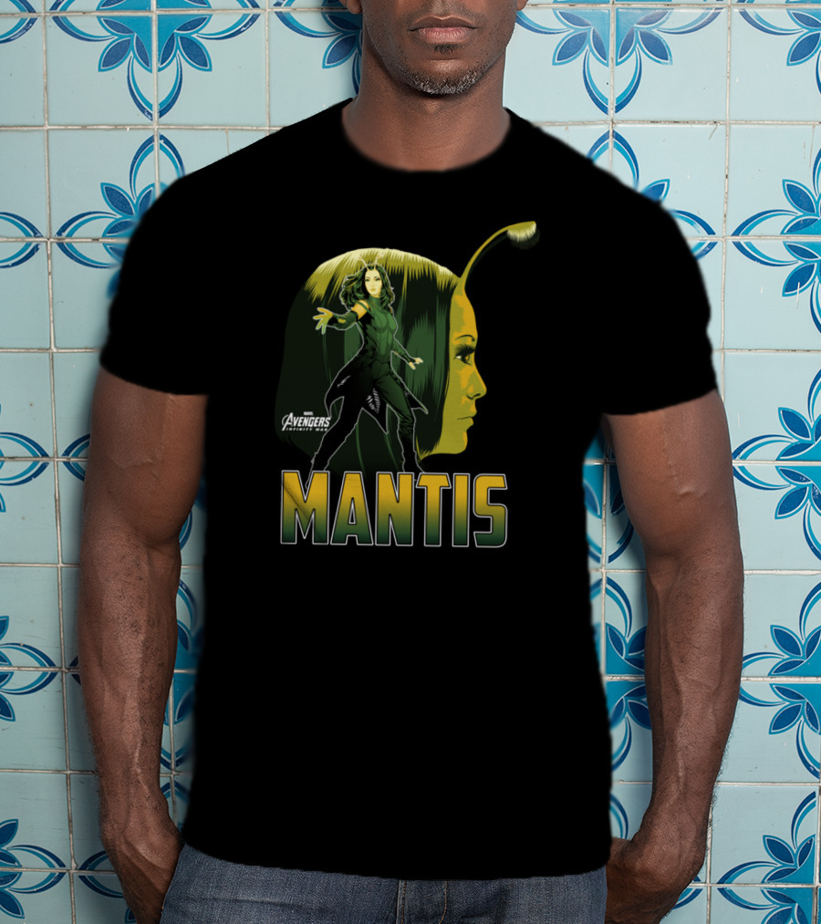 Avengers Infinity War Marvel Mantis Profile T-Shirt