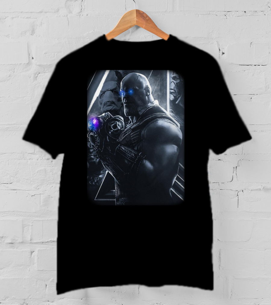 Thanos And Villains Marvel Infinity War Iconic Cosmic T-Shirt