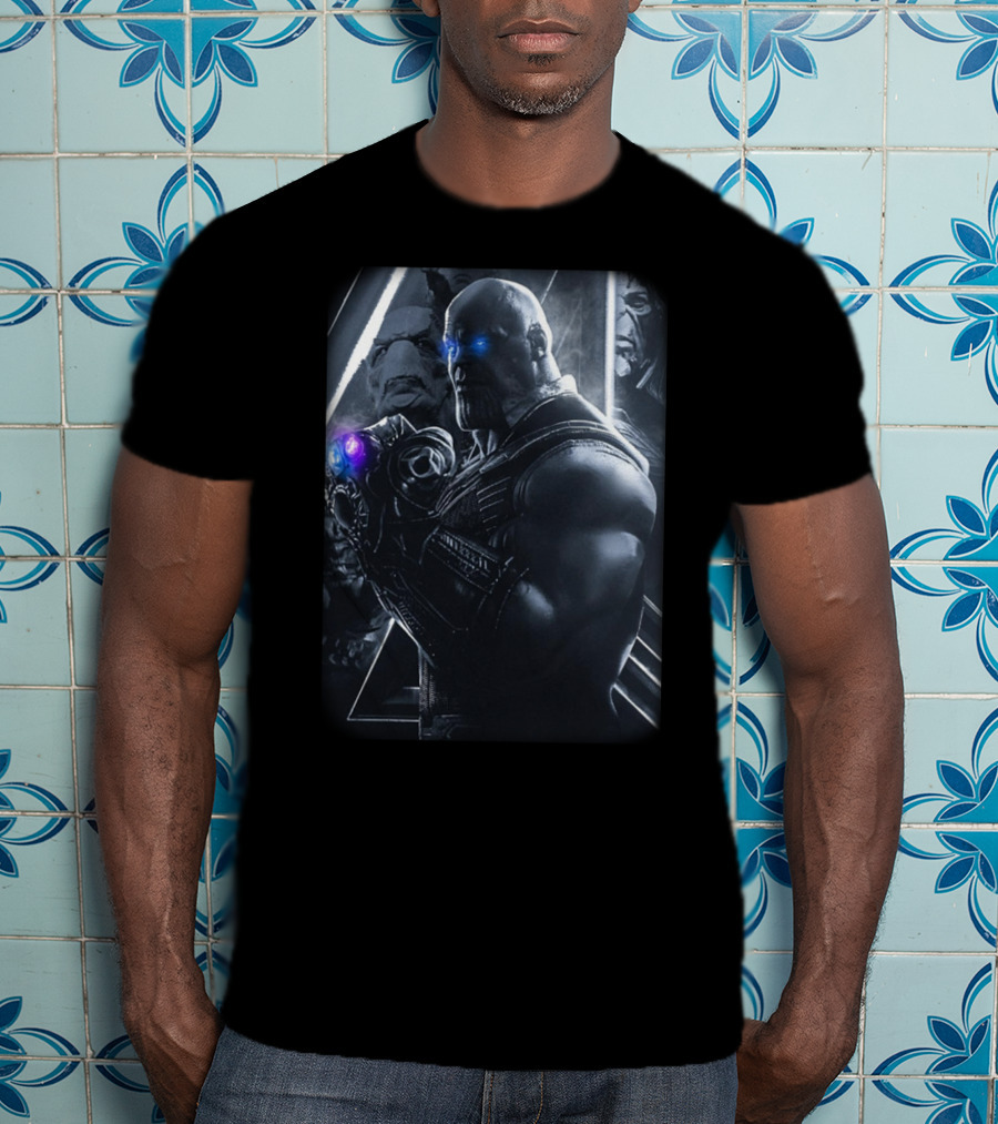 Thanos And Villains Marvel Infinity War Iconic Cosmic T-Shirt