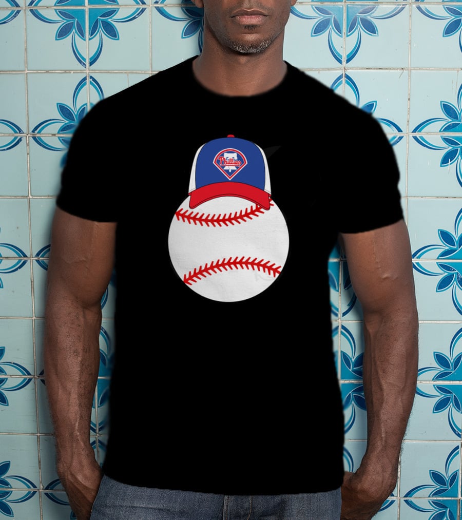Philadelphia Phillies Mickey Mouse Baseball Hat T-Shirt