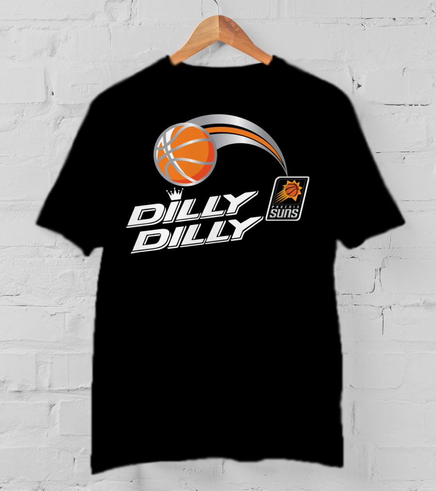 Phoenix Suns Dilly Dilly Basketball Logo With Crown And Hoop T-Shirt
