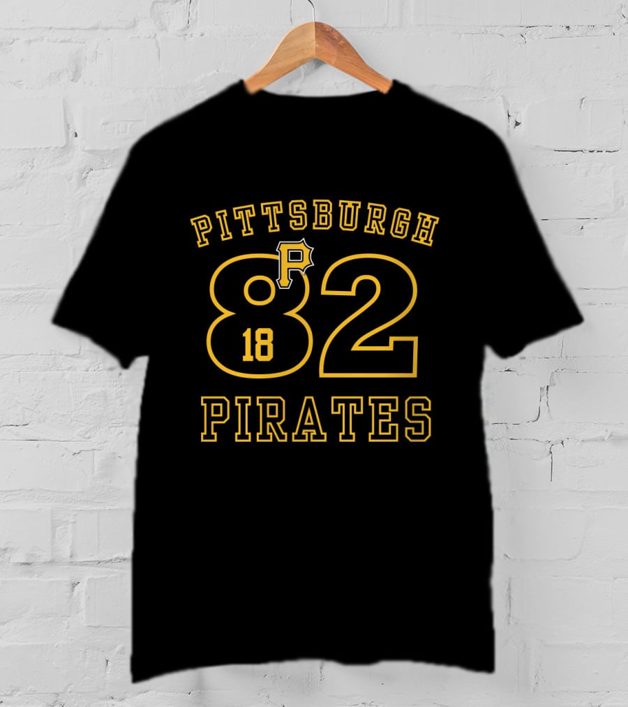 Pittsburgh Pirates 82 Vintage Style Logo EST 1882 T-Shirt