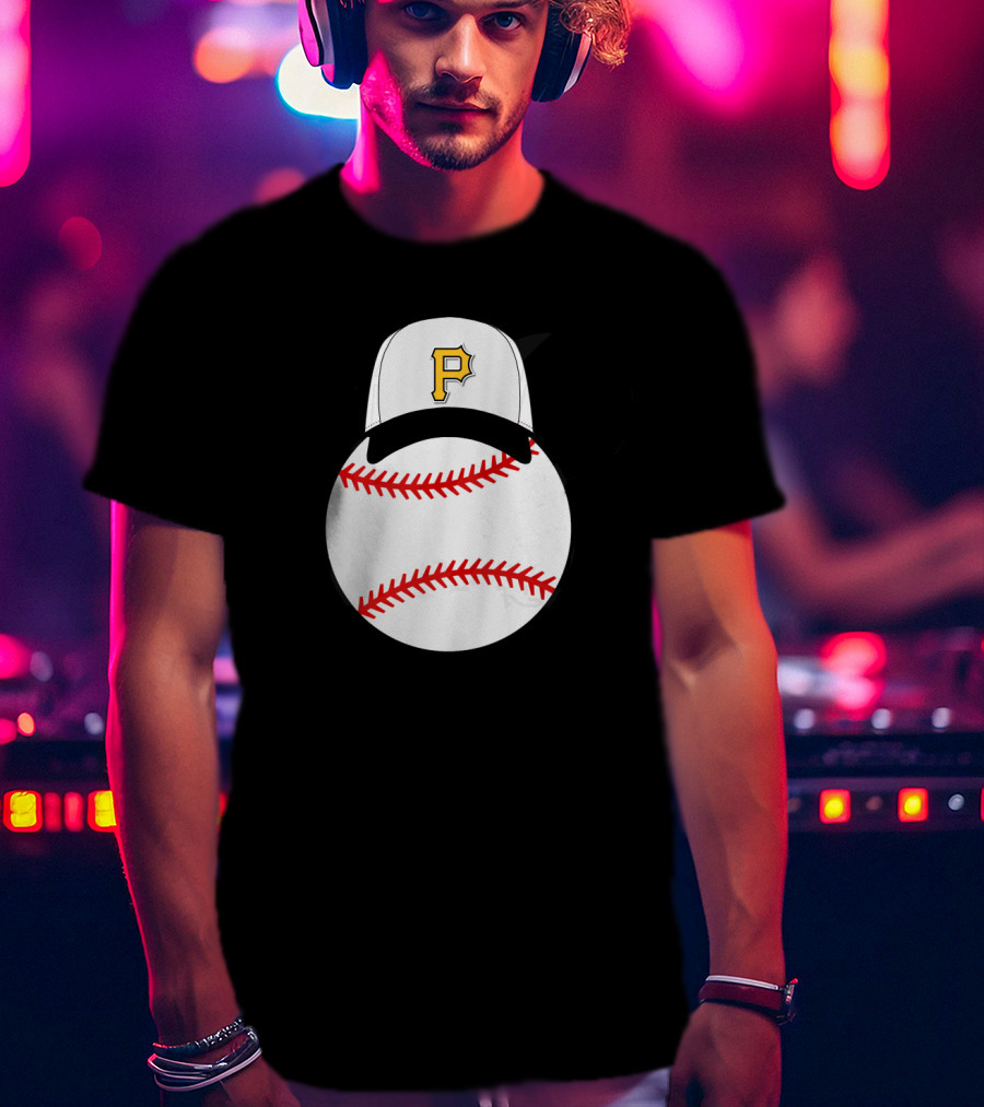 Pittsburgh Pirates Mickey Mouse Baseball Cap T-Shirt