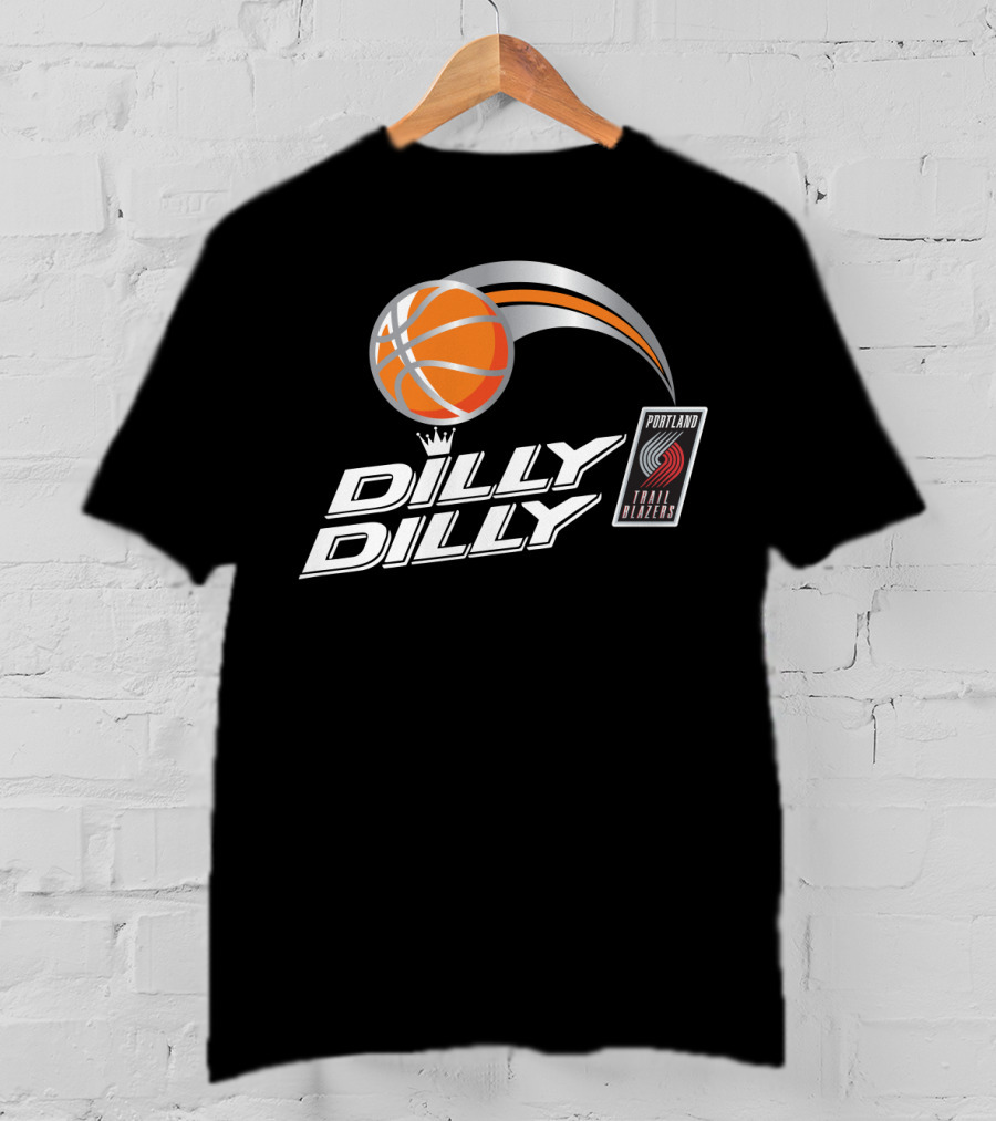 Portland Trail Blazers Dilly Dilly Basketball T-Shirt