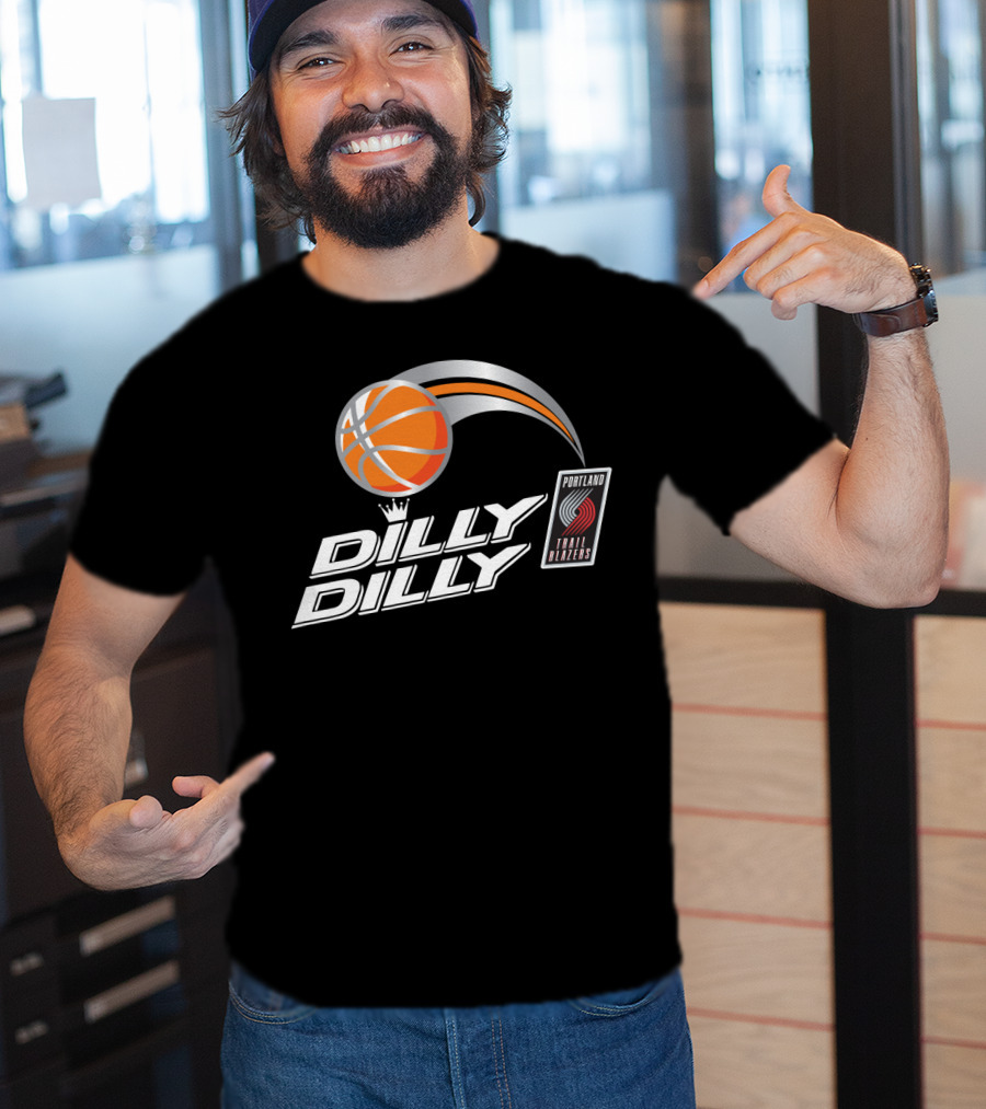 Portland Trail Blazers Dilly Dilly Basketball T-Shirt