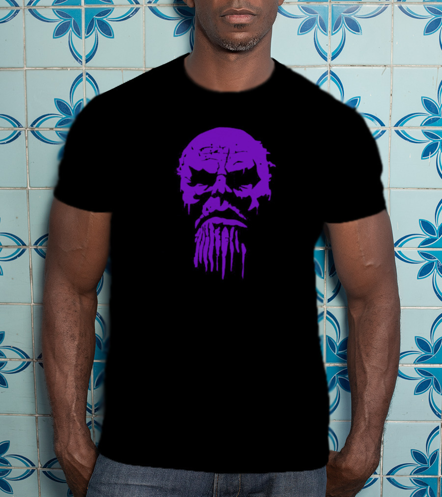 Purple Skull Punisher Thanos Mashup T-Shirt