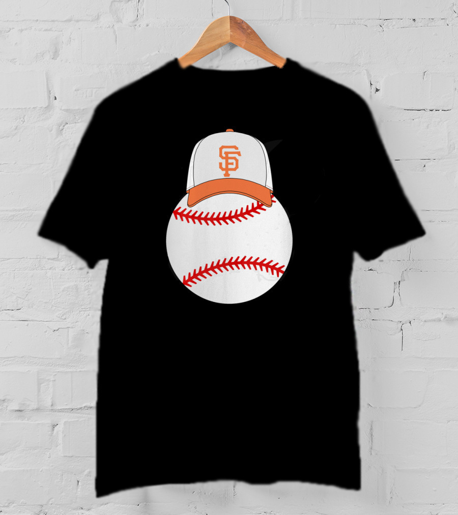 San Francisco Giants Mickey Mouse Ears Baseball Cap T-Shirt