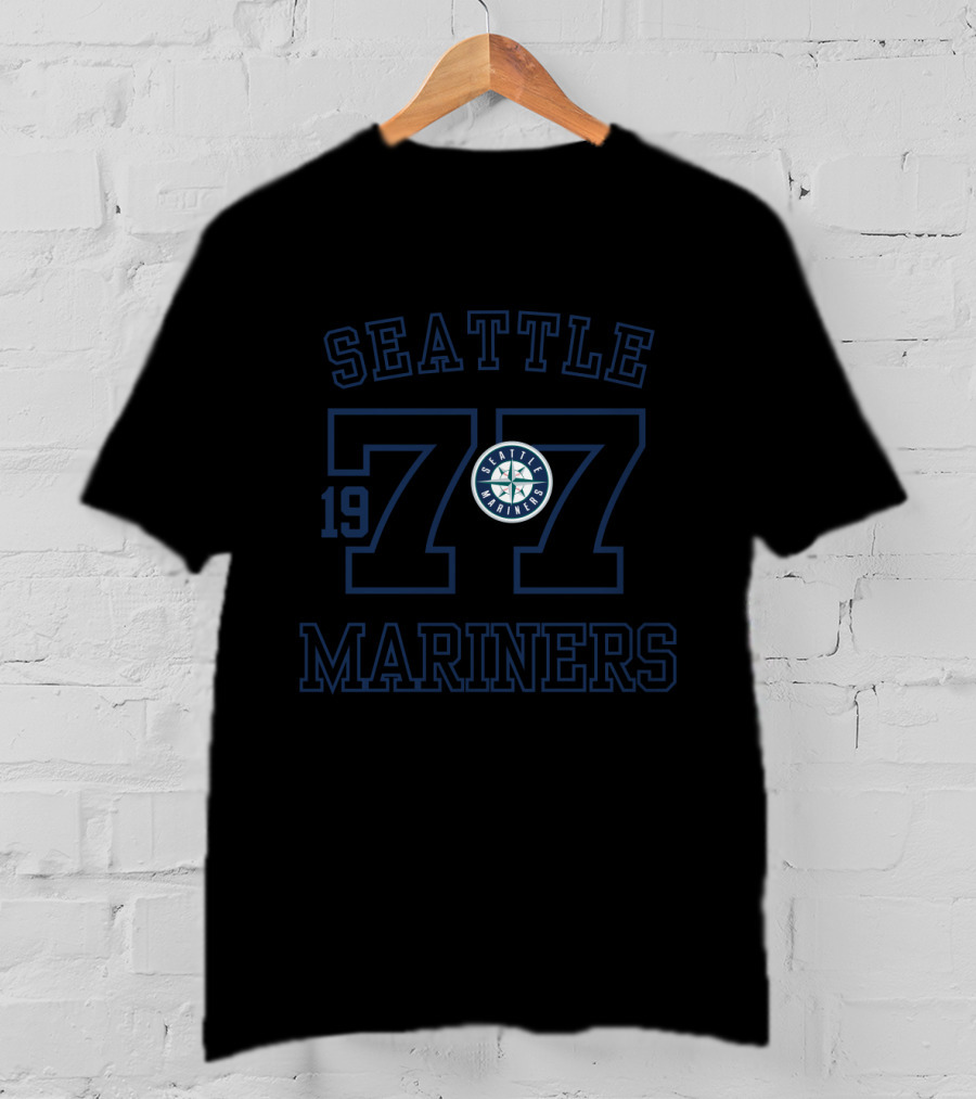 Seattle Mariners 1977 Established Team T-Shirt