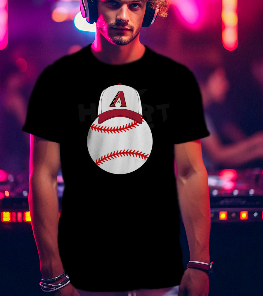 Arizona Diamondbacks Mickey Baseball Hat T-Shirt