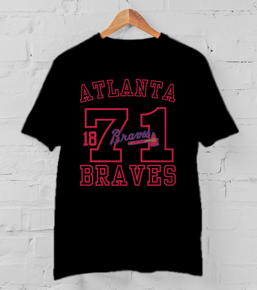 Atlanta Braves 1871 Vintage Logo Classic T-Shirt