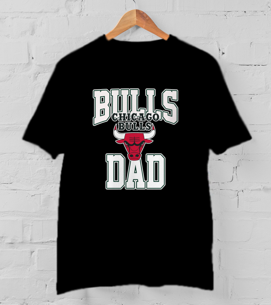 Chicago Bulls Best Dad Father's Day Bulls T-Shirt