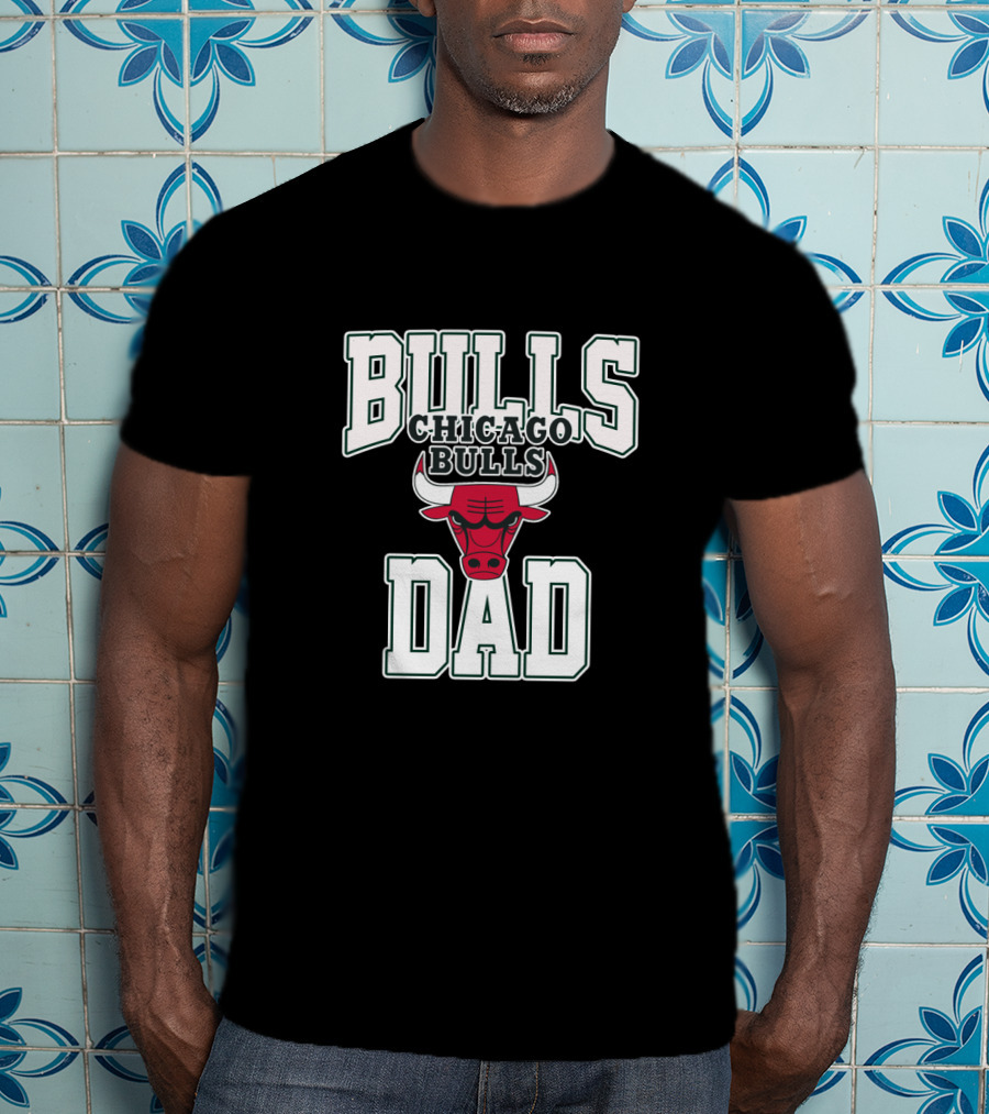 Chicago Bulls Best Dad Father's Day Bulls T-Shirt