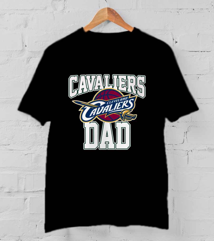 Cleveland Cavaliers Dad Fathers Day Basketball Fan Tribute T-Shirt