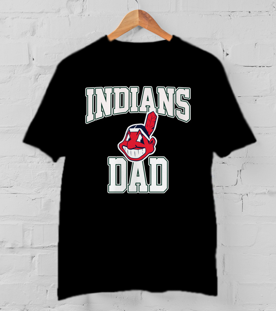 Cleveland Indians Dad Classic Chief Wahoo T-Shirt