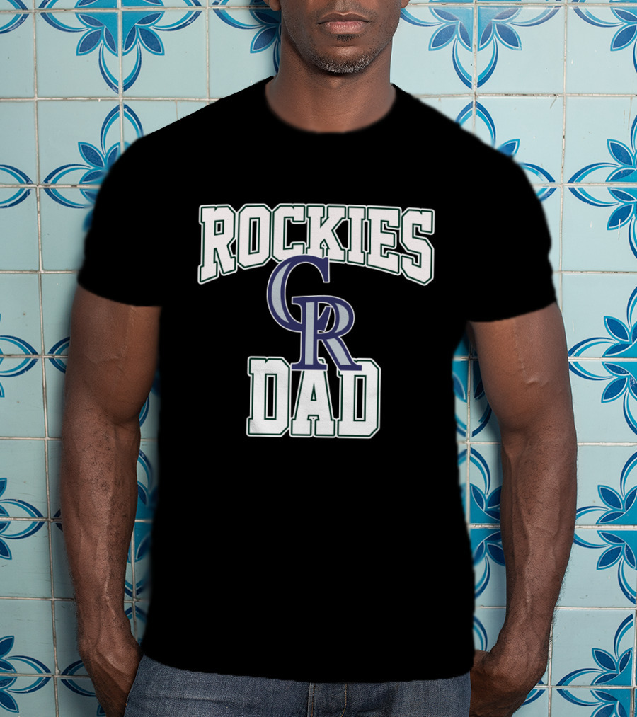Colorado Rockies Dad Fan Appreciation Gift Top T-Shirt