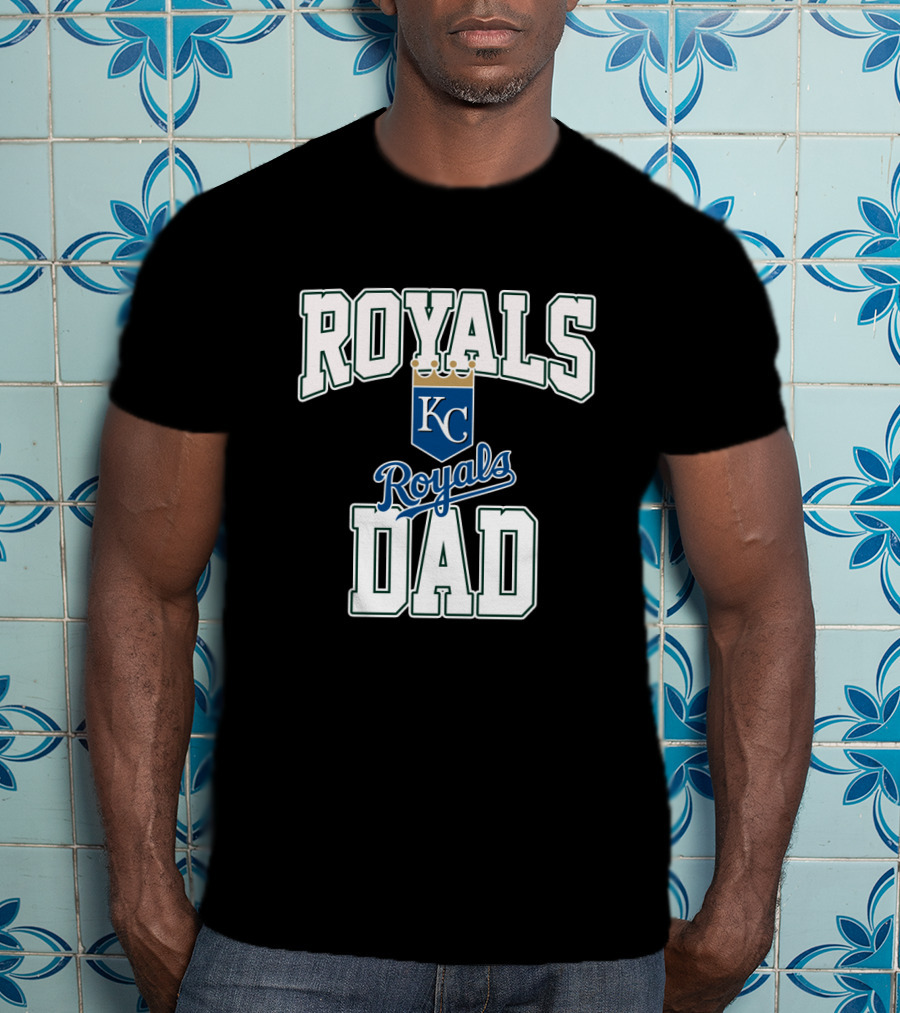 Royals Dad Kc Kansas City Best Fathers Day T-Shirt