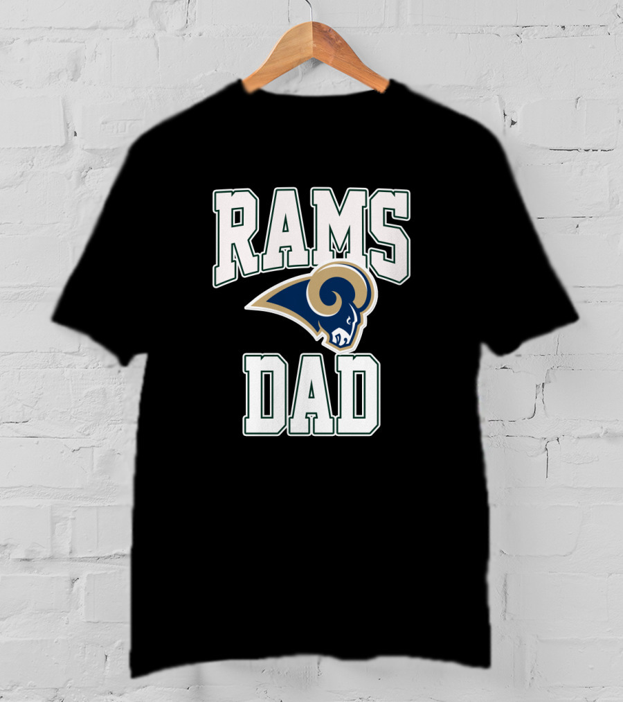 Los Angeles Rams Dad Father's Day Gift T-Shirt