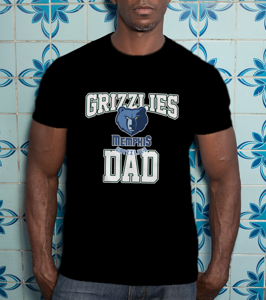 Memphis Grizzlies Dad Best Fathers Day Gift T-Shirt