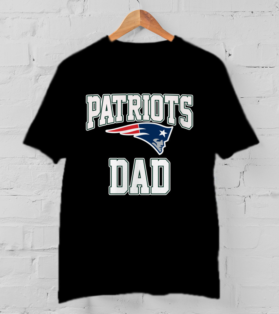 Patriots Dad Fathers Day Best New England Patriots T-Shirt
