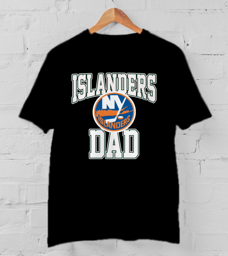 Ny Islanders Dad Islanders Hockey Team T-Shirt