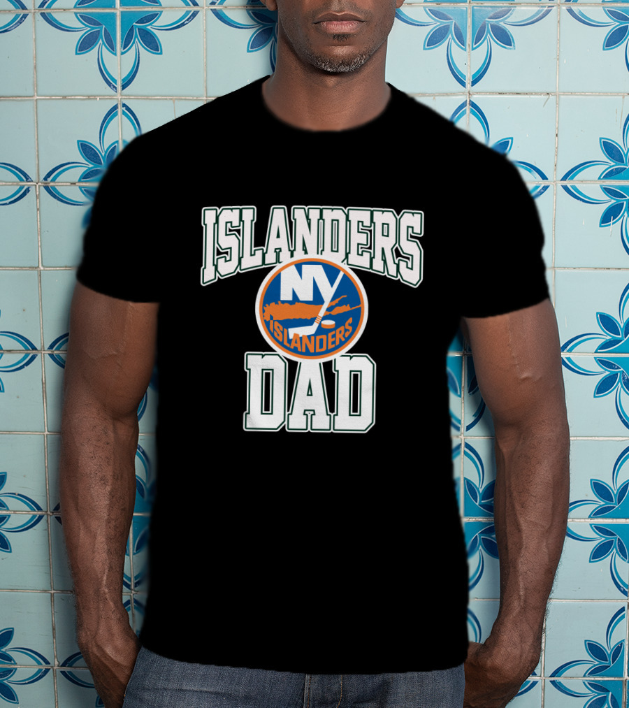 Ny Islanders Dad Islanders Hockey Team T-Shirt