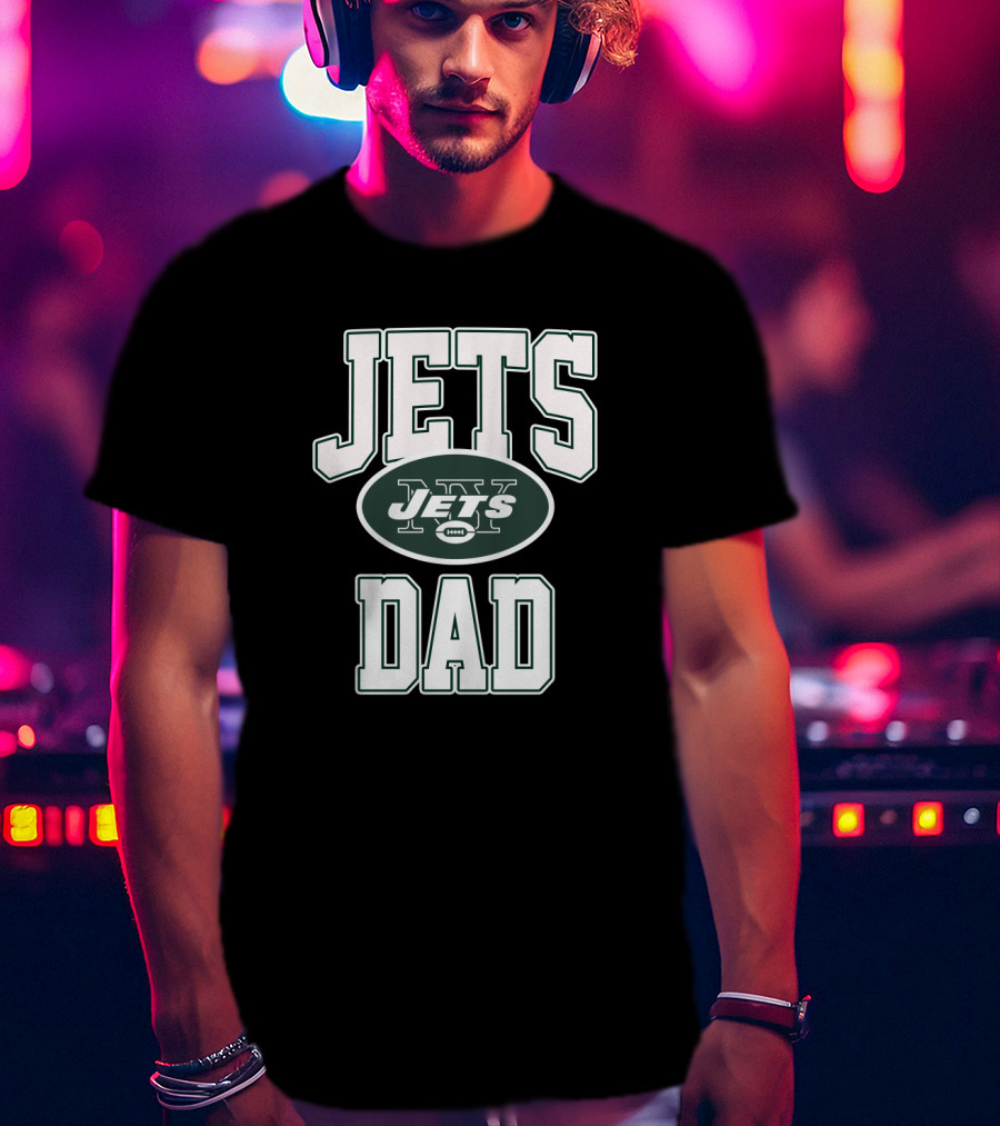 New York Jets Dad Fathers Day Gift T-Shirt