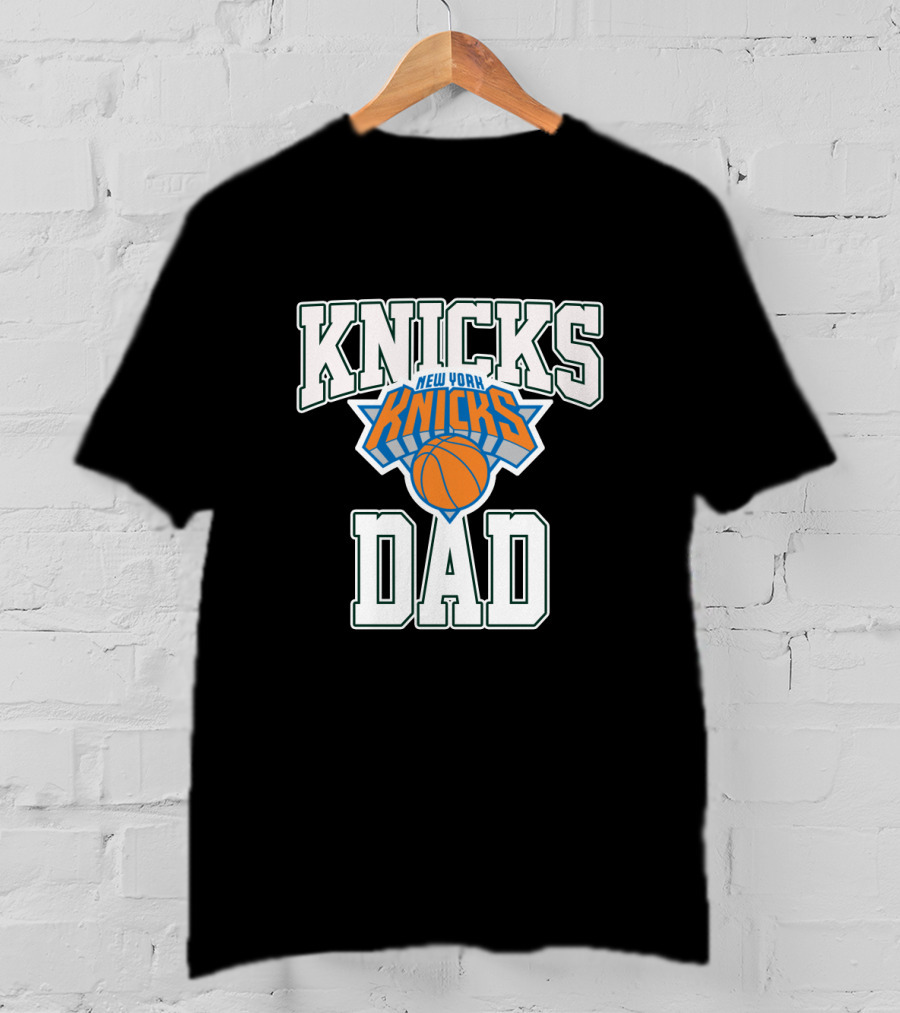 Knicks Dad New York Basketball Father's Day T-Shirt