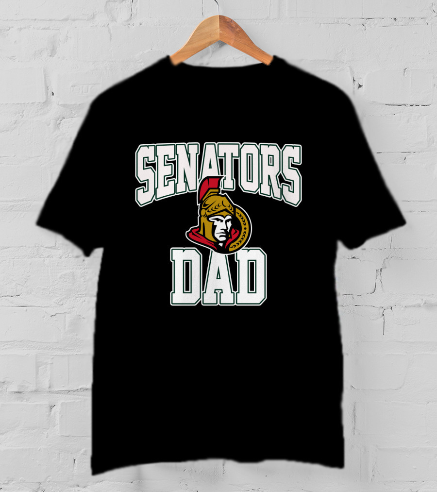 Ottawa Senators Dad NHL Hockey Fan Gift T-Shirt