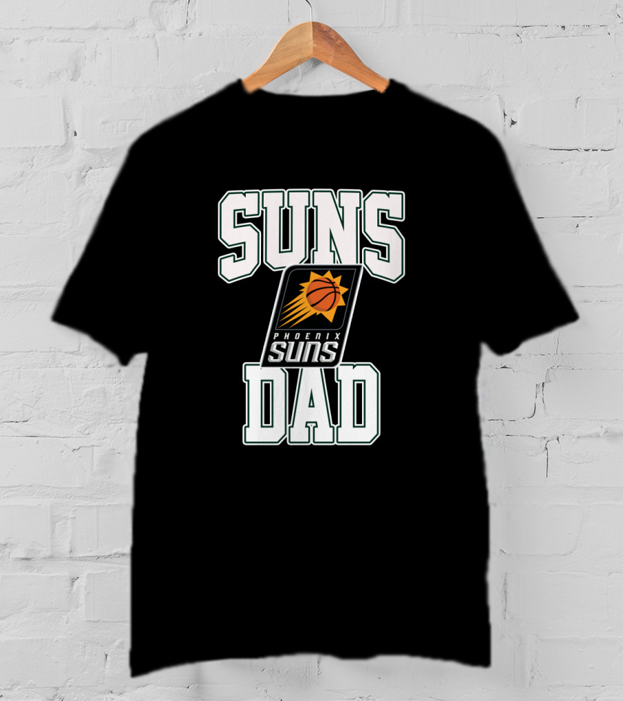 Phoenix Suns Dad Fathers Day Basketball Fan Gift T-Shirt