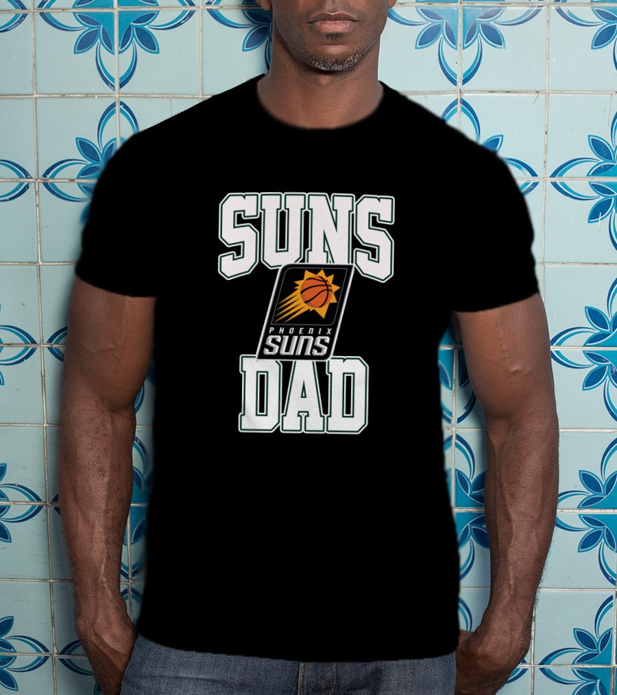 Phoenix Suns Dad Fathers Day Basketball Fan Gift T-Shirt