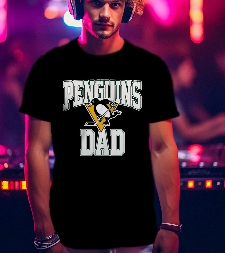 Penguins Dad Pittsburgh Penguins T-Shirt