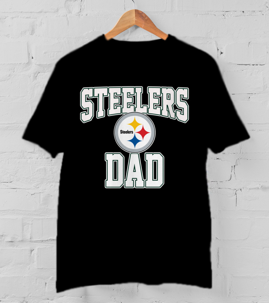Steelers Dad Best Pittsburgh Fathers Day T-Shirt