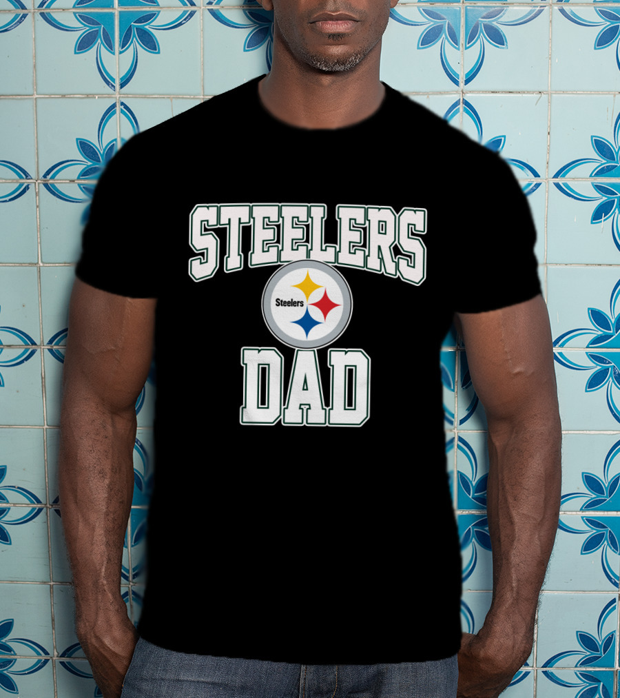 Steelers Dad Best Pittsburgh Fathers Day T-Shirt