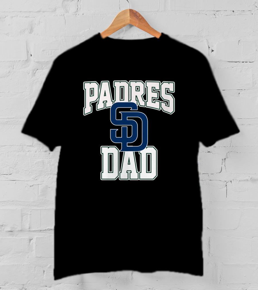 Padres Dad Sd Enthusiast Gear T-Shirt
