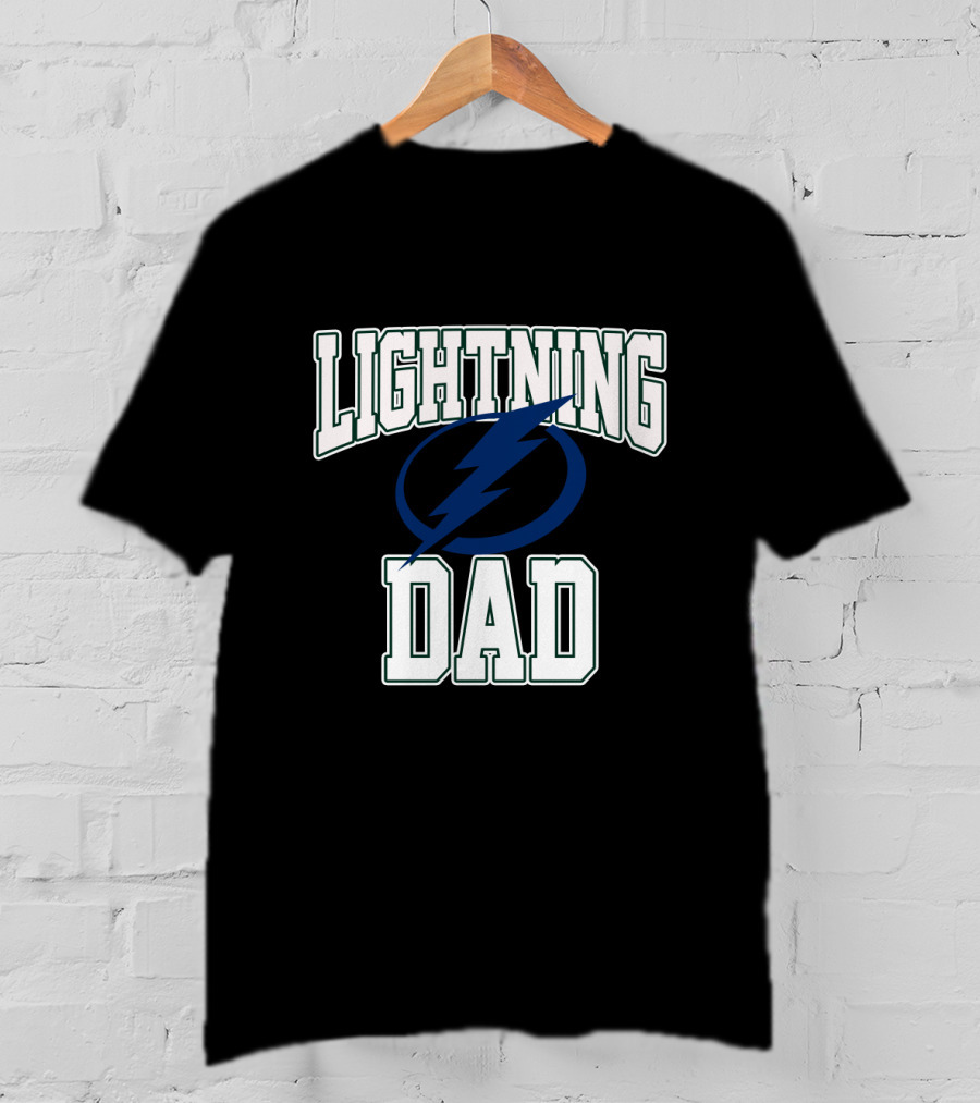 Lightning Dad Tampa Bay Hockey Team T-Shirt