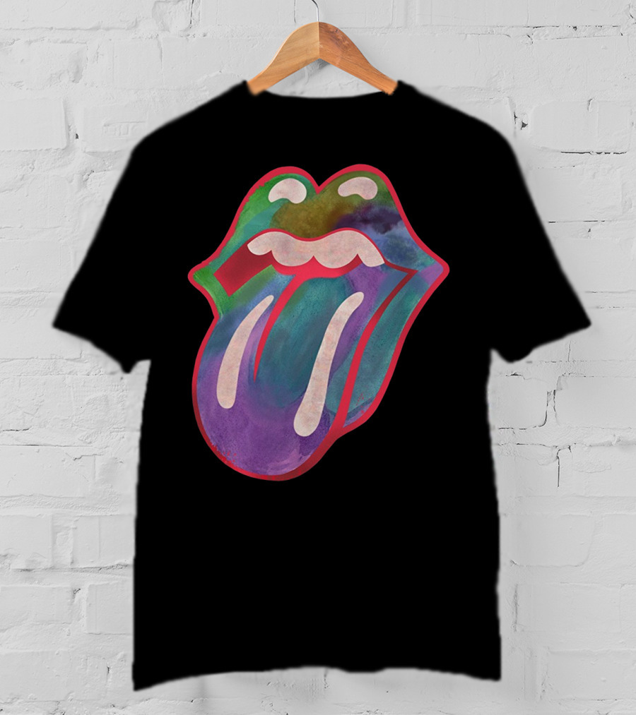 The Rolling Stones Multicolor Tongue T-Shirt