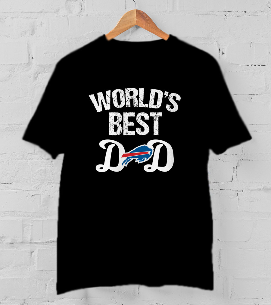 World's Best Dad Buffalo Bills T-Shirt