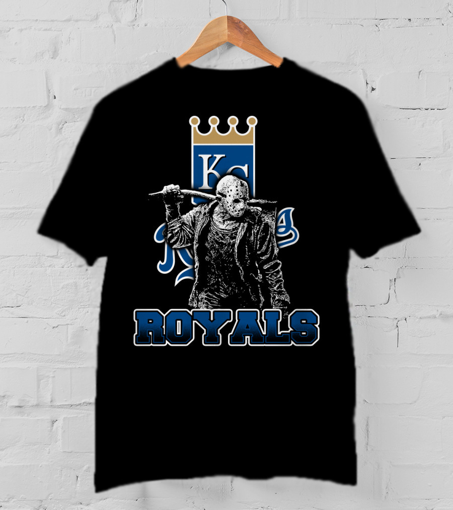 Kansas City Royals Fans Jason Voorhees Mashup T-Shirt
