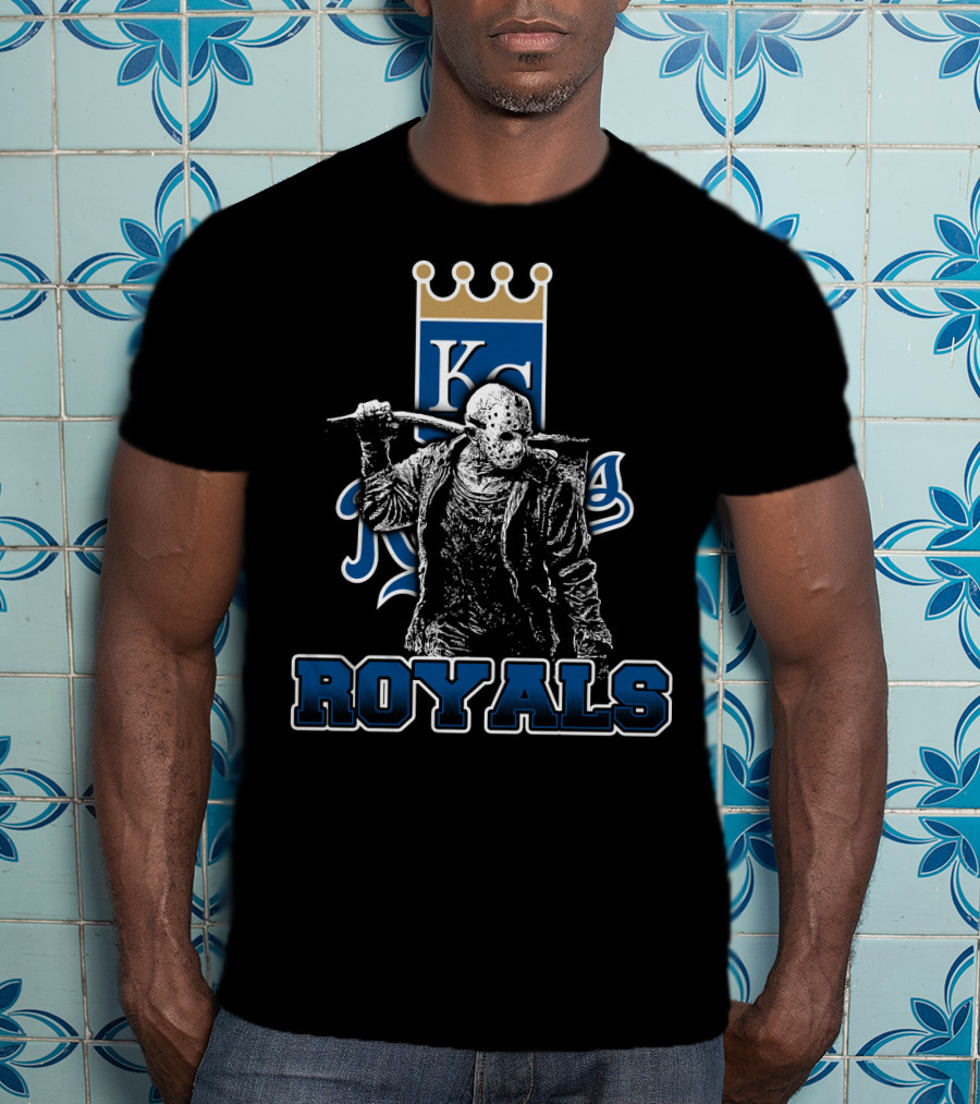 Kansas City Royals Fans Jason Voorhees Mashup T-Shirt
