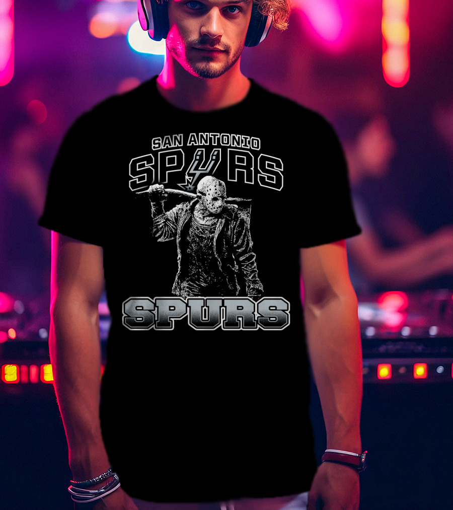 San Antonio Spurs Fans Jason Voorhees Spurs T-Shirt