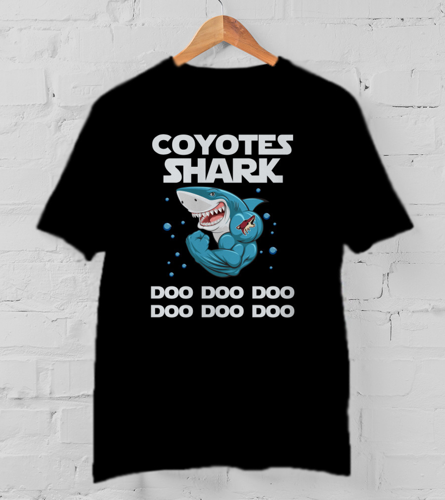 Coyotes Shark Doo Doo Doo Doo Doo Doo Arizona Coyotes T-Shirt