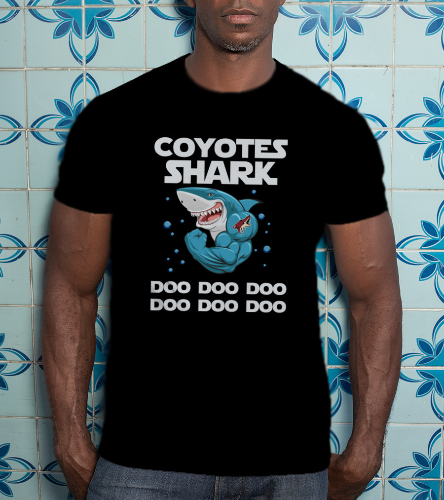 Coyotes Shark Doo Doo Doo Doo Doo Doo Arizona Coyotes T-Shirt