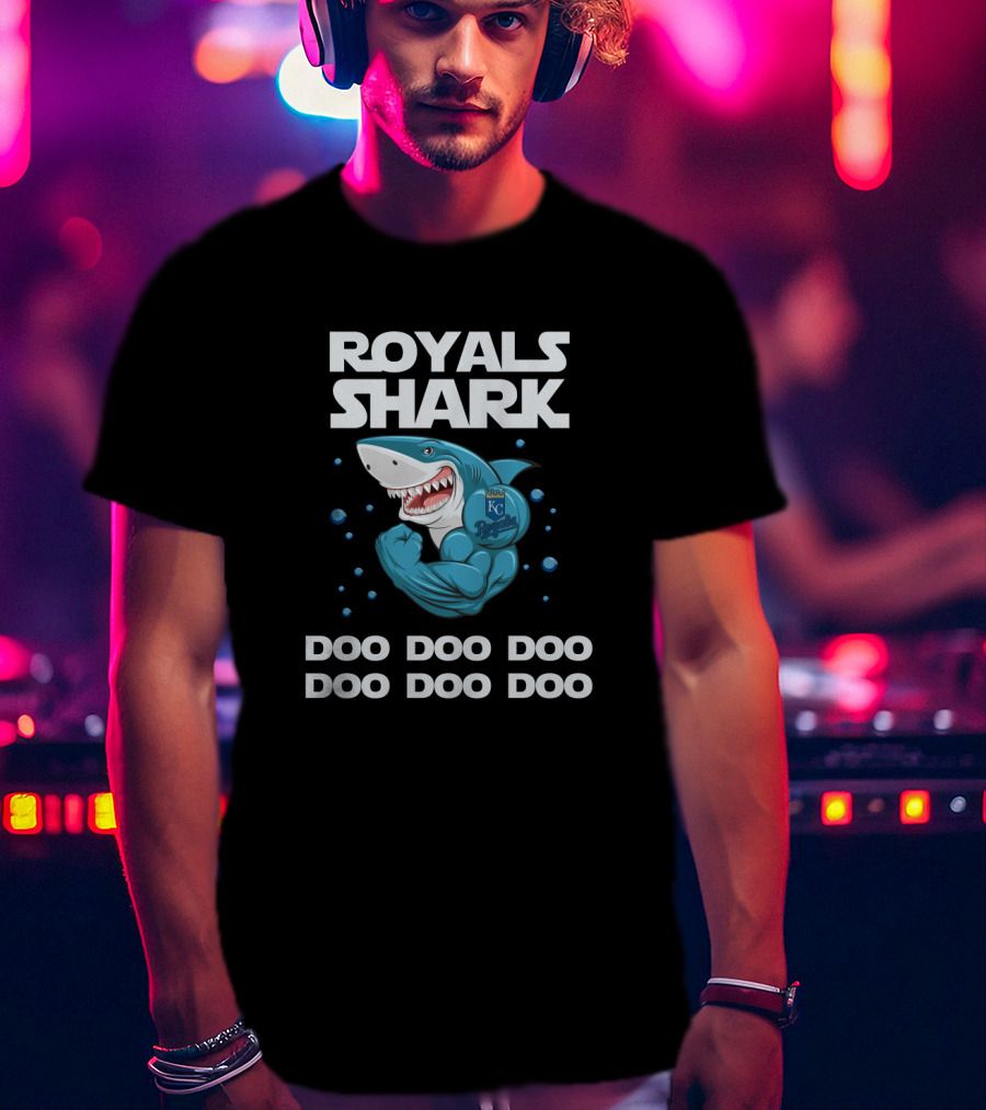Kansas City Royals Shark Doo Doo Doo Doo Doo Doo T-Shirt