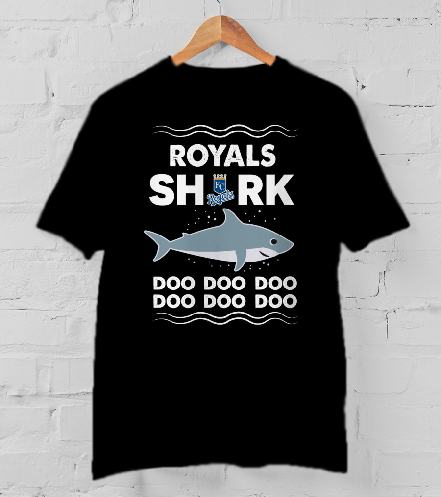 Royals Shark Doo Doo Doo Kansas City Royals T-Shirt