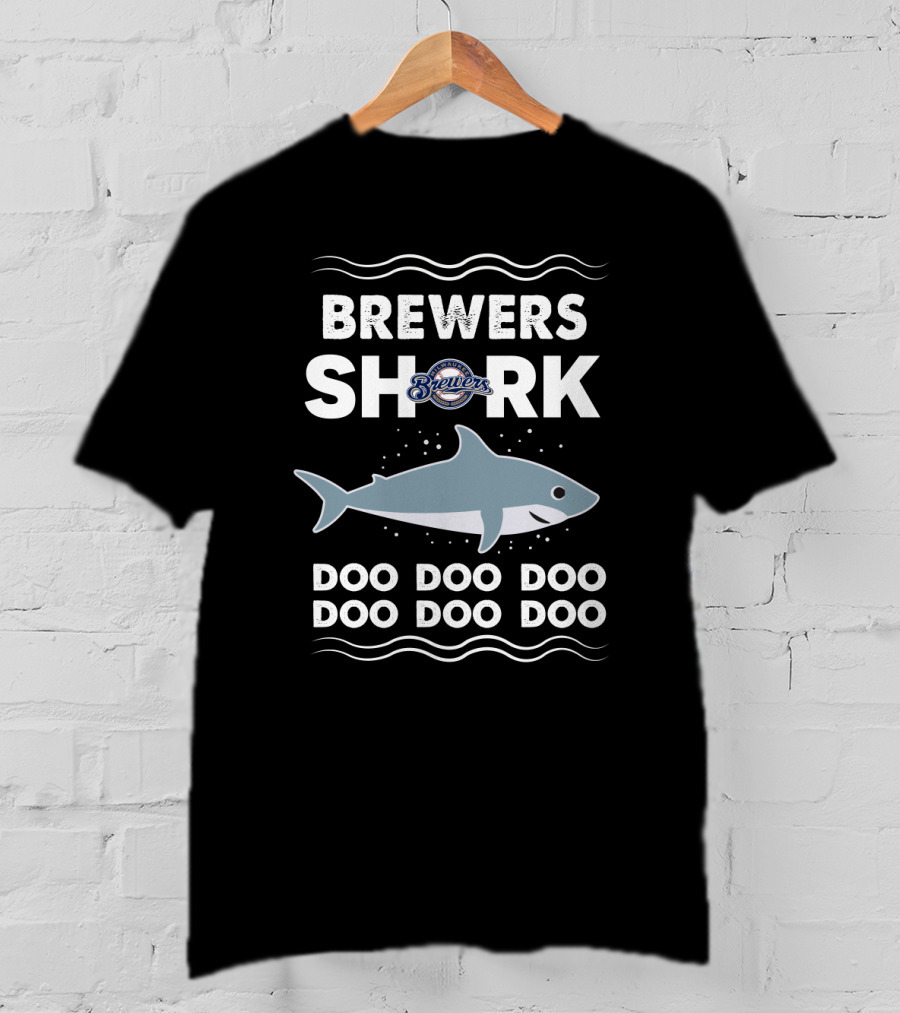 Brewers Shark Doo Doo Doo Milwaukee Baseball T-Shirt