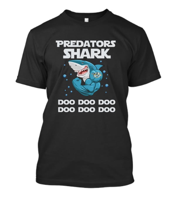 Predators Shark Doo Doo Doo Nashville Predators T-Shirt